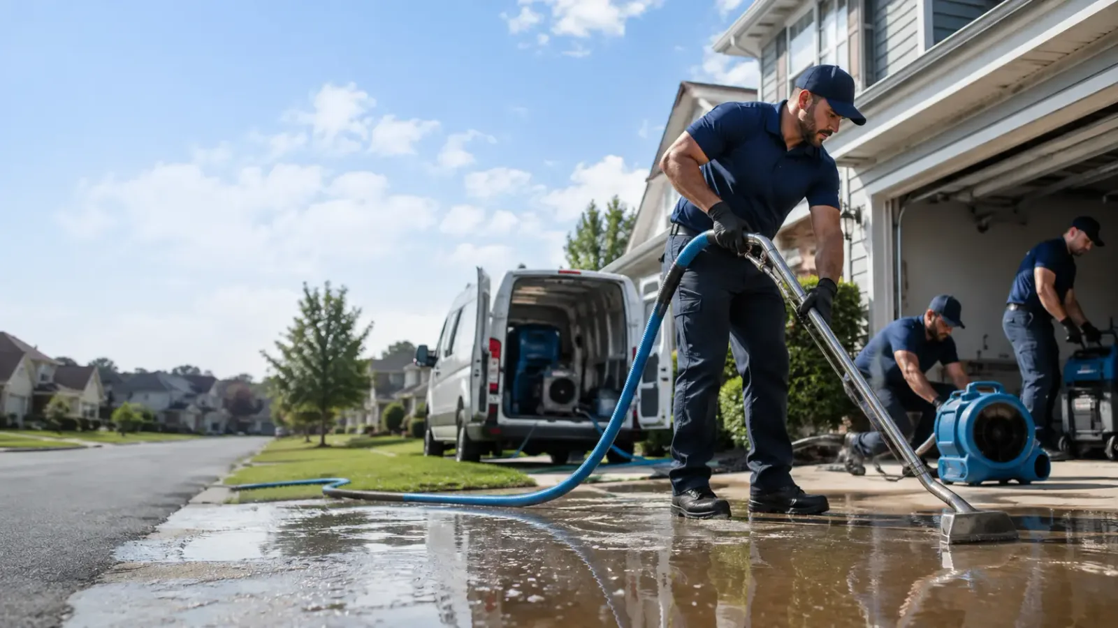 Flood Damage Restoration in Stowell, TX